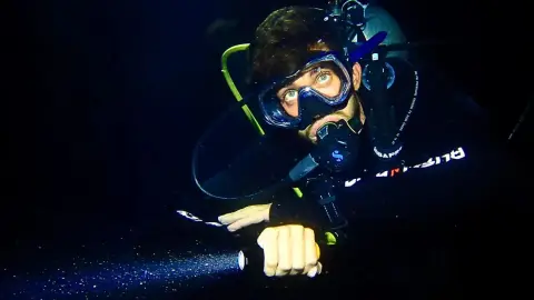 Éjszakai merülés és Chill a haverokkal Tatán, a Fényes-forrásnál 3