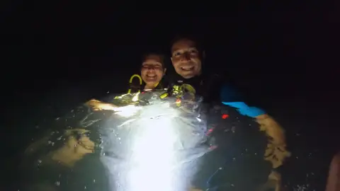 Izgalmas és Romantikus éjszakai Búvárkaland kettesben Tatán, a Fényes-forrásnál 5