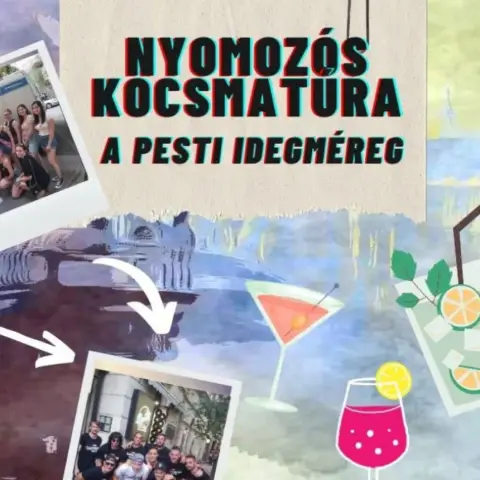 A Pesti Idegméreg – Nyomozós bártúra Budapesten