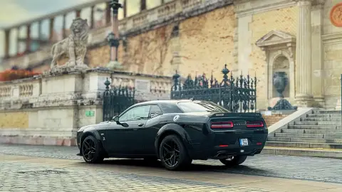 Dodge Challenger ScatPack Widebody – Közúti élményvezetés Hajdúnánás környékén 2