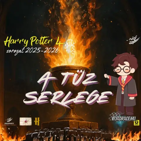 Harry Potter és a Tűz Serlege Budapesten! / RoadRace Tematikus Futam