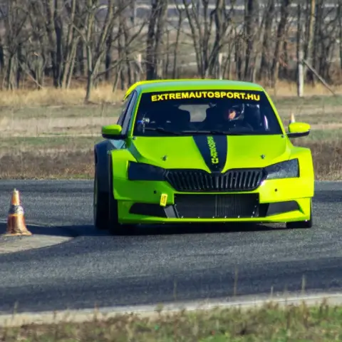 Skoda Fabia R5 turbo 4×4 RX – Race Taxi Antal István autóversenyzővel a Kakucs Ringen