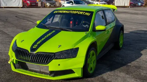 Skoda Fabia R5 turbo 4×4 RX – Race Taxi Antal István autóversenyzővel a Kakucs Ringen 4