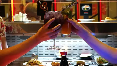 Ázsiai ízkavalkád kettesben a Wasabi Running Sushi & Wok étteremben (Podmaniczky u.) 28