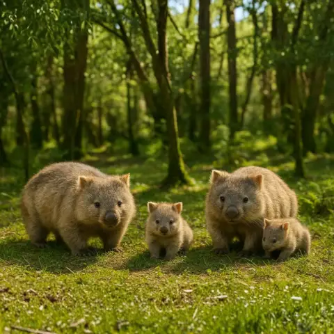 A Wombat család /World of Adventures szabadtéri játék Normafán