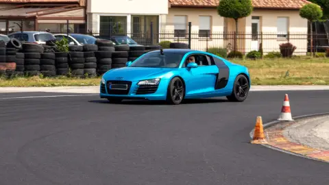Audi R8 élményautózás gyerekeknek a Kakucs Ring versenypályán 35