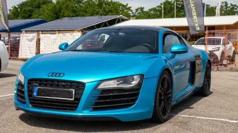 Audi R8 élményautózás gyerekeknek a Kakucs Ring versenypályán 31