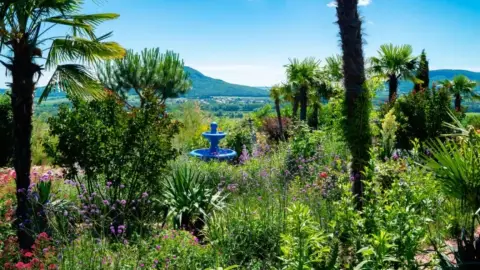 Balatoni panoráma, prémium menü és mediterrán botanikus kert belépő 2 fő részére 9