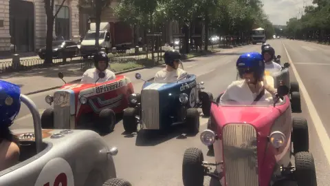 Mini Hot Rod túra Budapest belvárosában – Napfelkeltében! 3