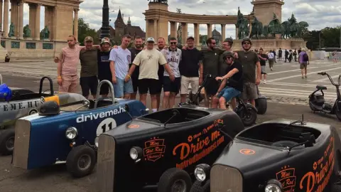 Mini Hot Rod túra Budapest belvárosában – Napfelkeltében! 5