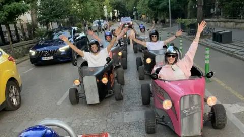 Mini Hot Rod túra Budapest belvárosában – Napfelkeltében! 15