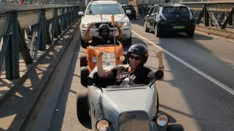 Mini Hot Rod túra Budapest belvárosában – Napfelkeltében! 24