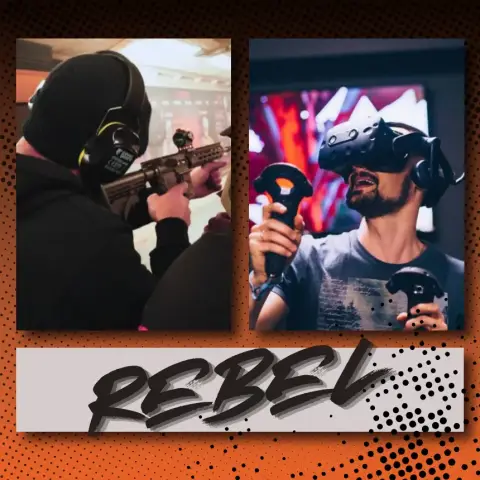 "REBEL" páros 2 az 1-ben élménynap! – Lövészet & VR Szabadulószoba
