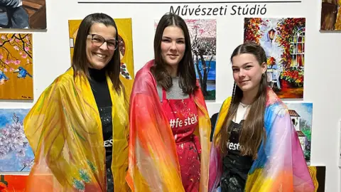 Selyemkendő festő workshop Győrben 2