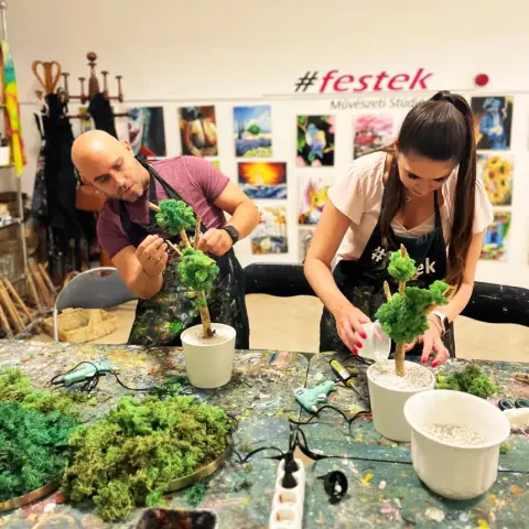Zuzmó workshop Győrben – Bonsai fa készítése zuzmóból!