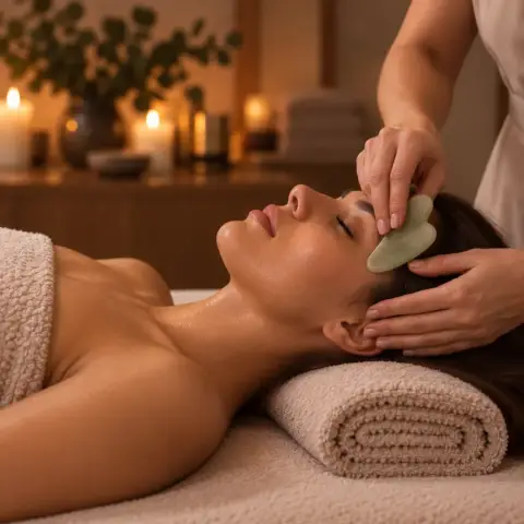 Dekoltázs- és arcmasszázs Gua Sha technikával Tatabányán