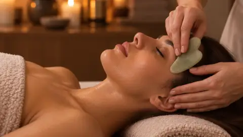 Dekoltázs- és arcmasszázs Gua Sha technikával Tatabányán 1