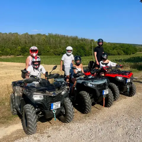 2 órás csapatépítő Quad-Túra a Velencei-tó környékén