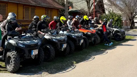 2 órás csapatépítő Quad-Túra a Velencei-tó környékén 2