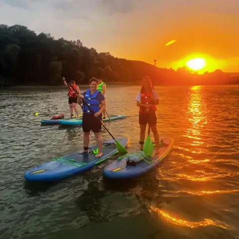 Vezetett Sup túra a Dunakanyarban