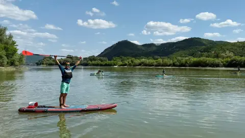 Vezetett Sup túra a Dunakanyarban 12