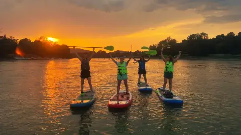 Vezetett Sup túra a Dunakanyarban 13