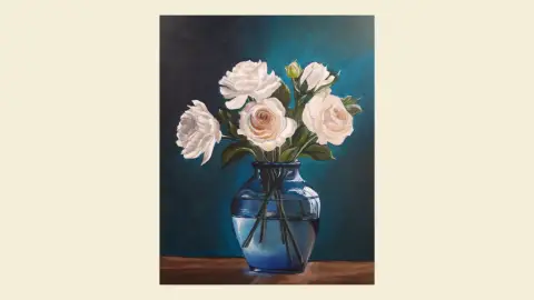 Akril festőtanfolyam Pécsett, a Sziluett Rajz- és Festőiskolában 7