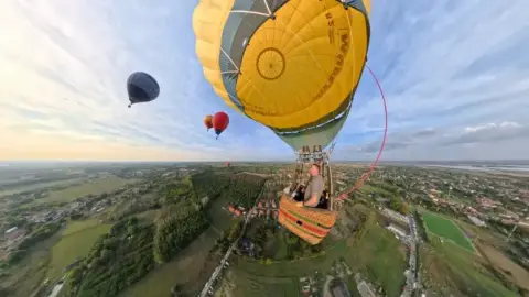 Hőlégballonozás Szekszárd felett 1 fő részére 6
