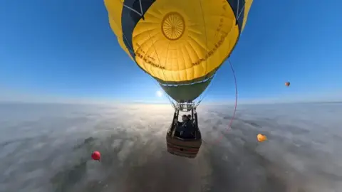 Hőlégballonozás Szekszárd felett 1 fő részére 1