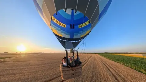 Hőlégballonozás Szekszárd felett 1 fő részére 7