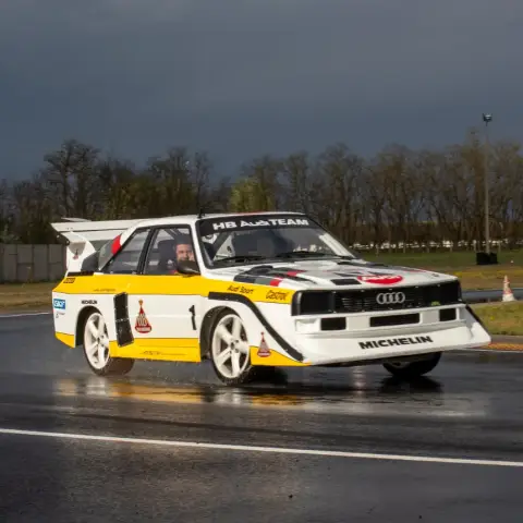 Audi S1 Rallyautó élményvezetés Ausztriában Párndorf mellett