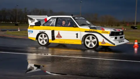 Audi S1 Rally Sport versenyautó vezetés a Kakucs Ringen 1