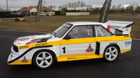 Audi S1 Rally Sport versenyautó vezetés a Kakucs Ringen 4