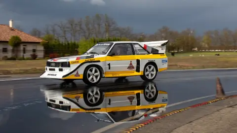 Audi S1 Rally Sport versenyautó vezetés a Kakucs Ringen 3