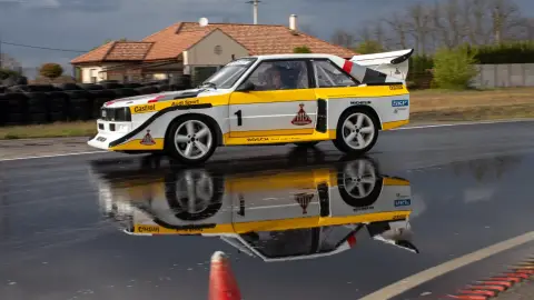 Audi S1 Rally Sport versenyautó vezetés a Kakucs Ringen 5