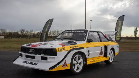 Audi S1 Rally Sport versenyautó vezetés a Kakucs Ringen 2