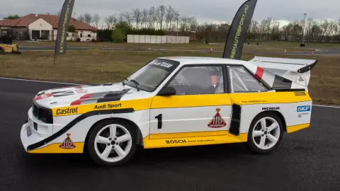 Audi S1 Rally Sport versenyautó vezetés a Kakucs Ringen 9