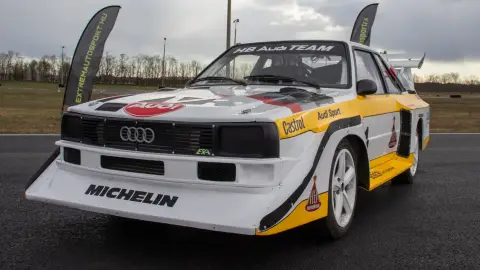 Audi S1 Rally Sport versenyautó vezetés a Kakucs Ringen 11