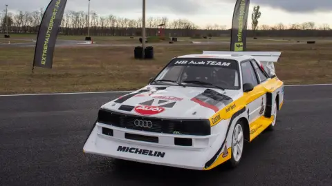 Audi S1 Rally Sport versenyautó vezetés a Kakucs Ringen 10