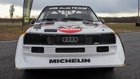 Audi S1 Rally Sport versenyautó vezetés a Kakucs Ringen 6