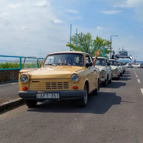 Tripla Retro Trabant kaland a Balaton mellett