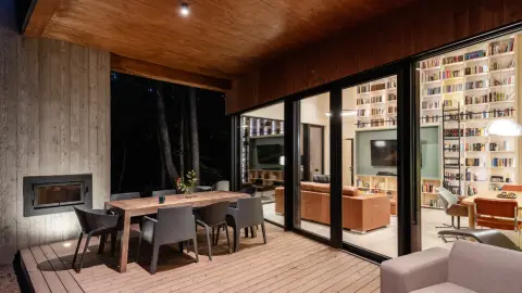 Monolith Lodge villa - Stílusos kikapcsolódás kettesben az erdő mélyén, Dobogókőn 1