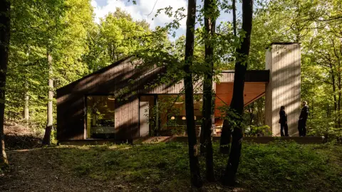 Monolith Lodge villa - Stílusos kikapcsolódás kettesben az erdő mélyén, Dobogókőn 3