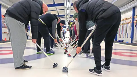Curling 8 fő részére 1 pálya 2