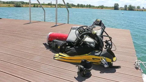 Leánykérés víz alatt, búvárkodás közben 1