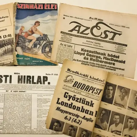 EREDETI Születésnapi újság az archívumból