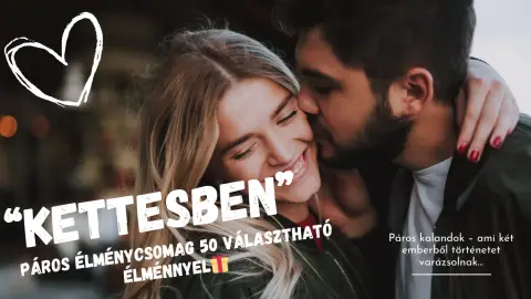 “Kettesben” Páros élménycsomag 50 választható élménnyel 4
