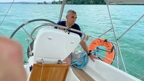 Felnőtteknek gyakorlati rutinszerző nagyhajós vitorlás oktatás a Balatonon 8
