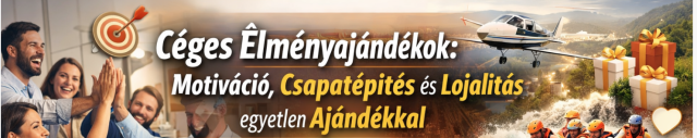 Céges élményajándékok: Motiváció, csapatépítés és lojalitás egyetlen ajándékkal