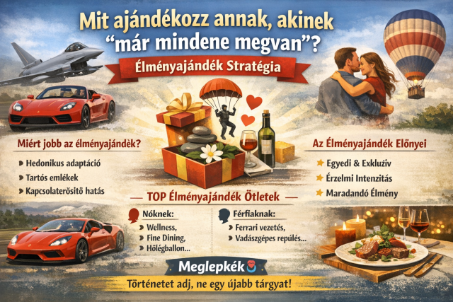 Mit ajándékozz annak, akinek „már mindene megvan”? – Élményajándék stratégia